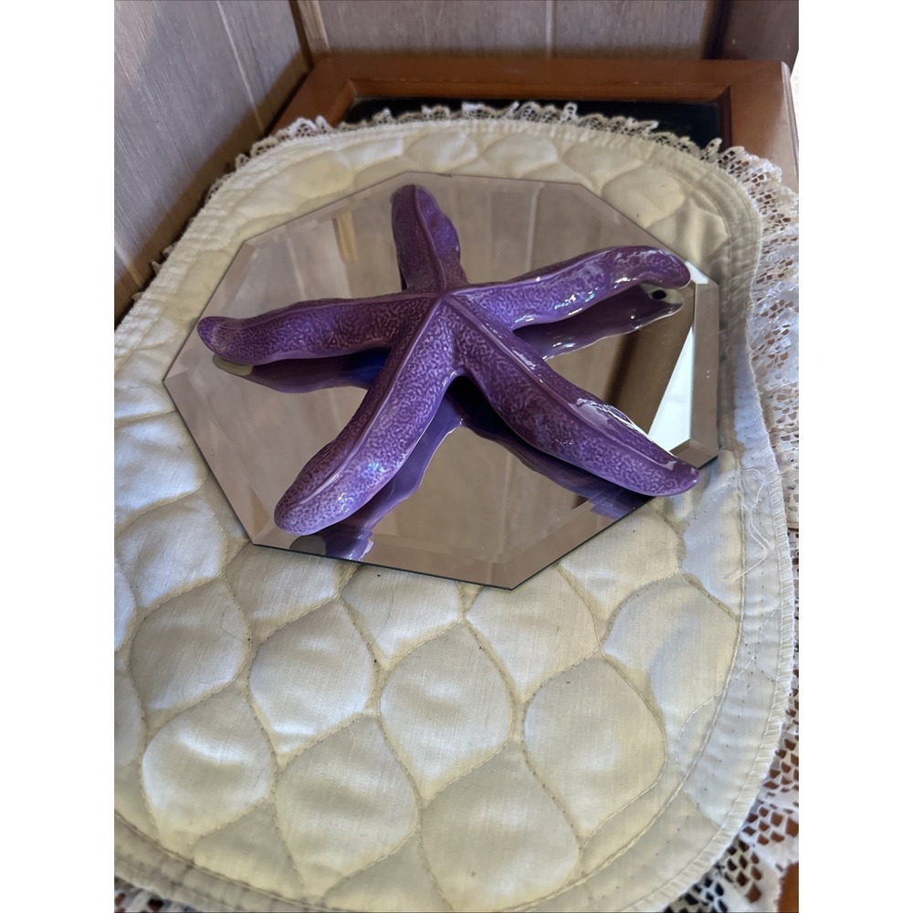 Purple Ceramic Starfish
